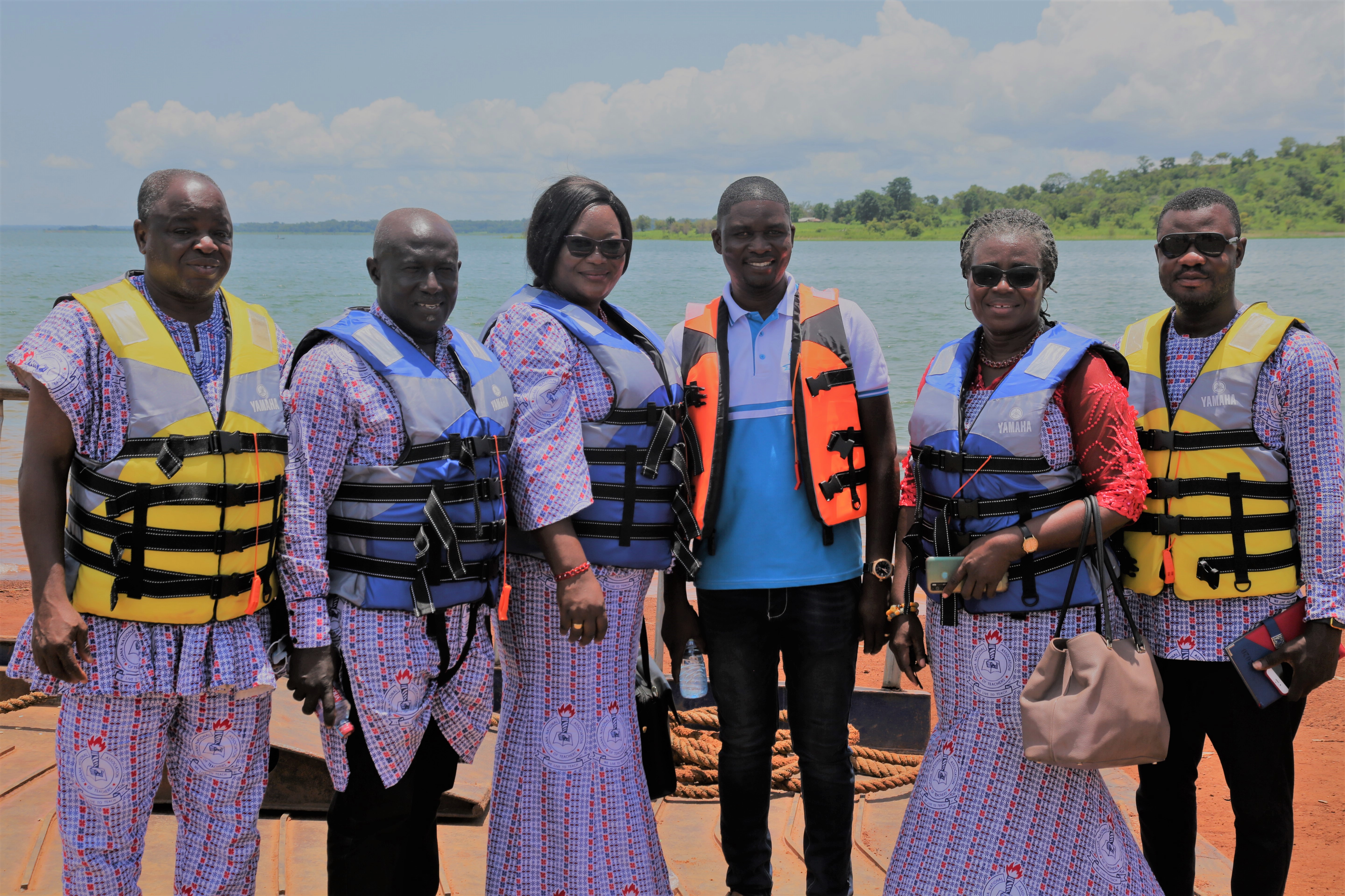 National Officers of GNAT visited teachers in Island communities